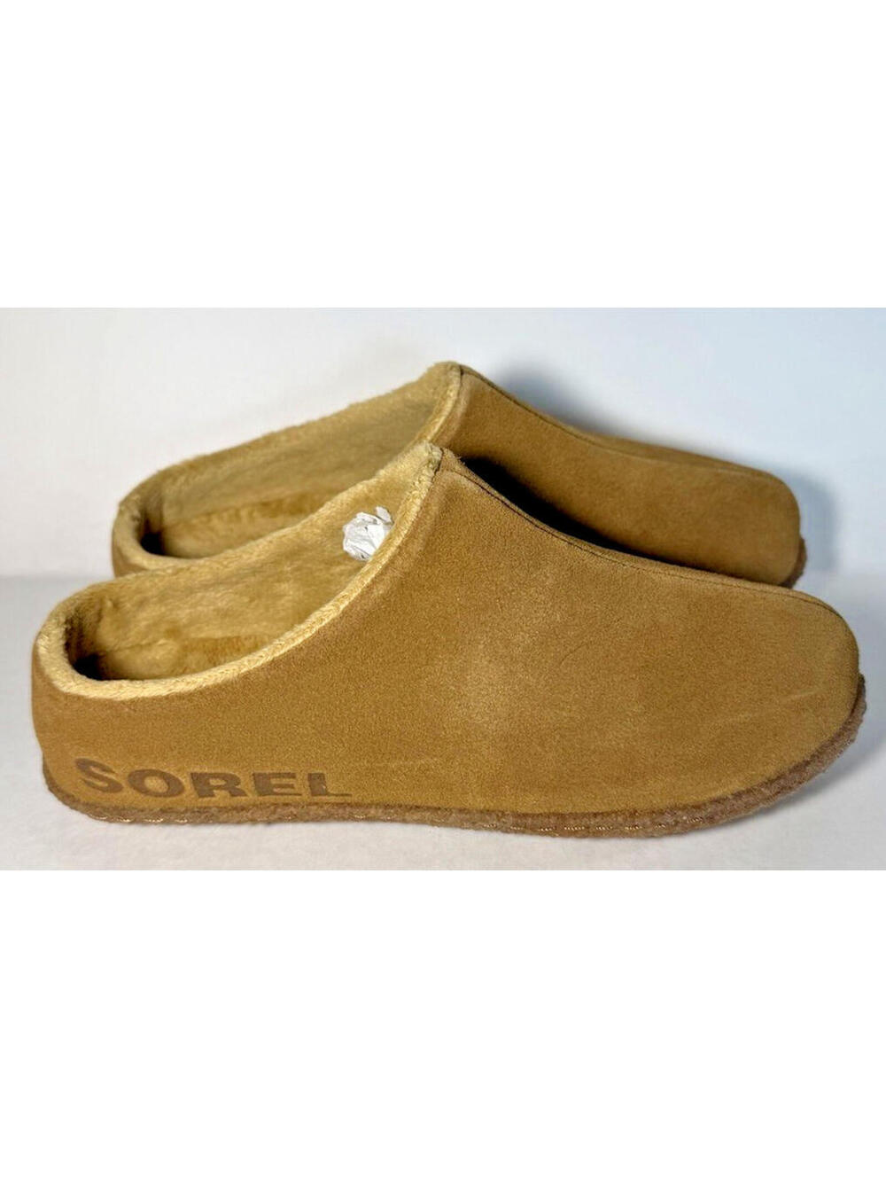 SOREL Lanner Ridge II Camel Brown Slippers 1929651 Size 4Y